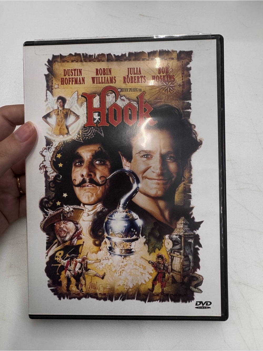 Hook (DVD, 1991) Brand New Robin Williams Dustin Hoffman Tested